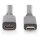 DIGITUS USB 2.0 Verlängerungskabel Typ C -C St/Bu 1.5m, sw