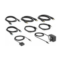 DELOCK DisplayPort 1.4 KVM Switch 8K 60 Hz mit USB 5 Gbps und Audio