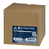 ARCTIC Lüfter P12 120mm PWM regulated (Black) 5-Pack
