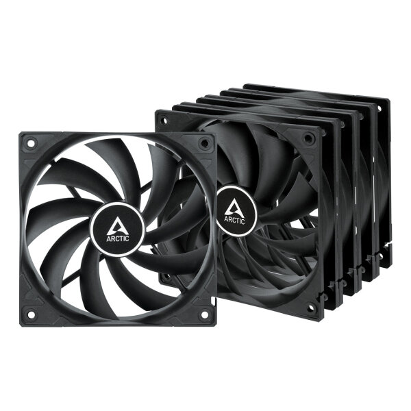 ARCTIC Lüfter 120*120*25 F12 Value Pack black (5pcs)