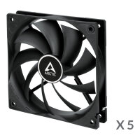 ARCTIC Lüfter 120*120*25 F12 Value Pack black (5pcs)