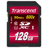 CARD Card 128GB Transcend SDXC UHS-I 600x