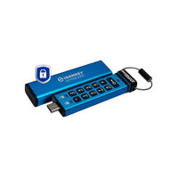 STICK 256GB Kingston IronKey Keypad 200C AES-256 USB-C...