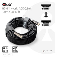 Club3D HDMI-Kabel A -> A 2.1 aktiv opt. 8K60Hz UHD 30...
