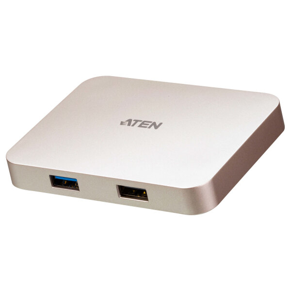 ATEN UH3235 USB-C 4K Ultra Mini Dock mit Power Passthrough