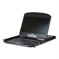 ATEN CL3108NX KVM-Switch 46.99cm 18.5Zoll TFT VGA...