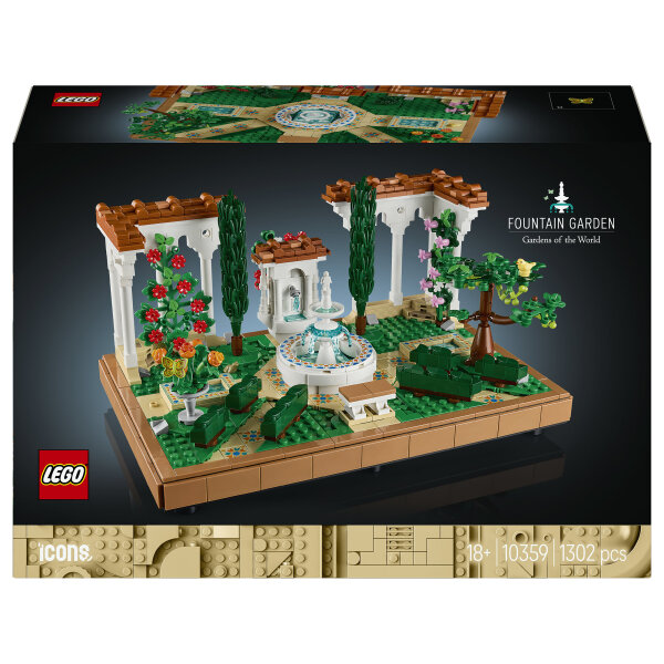 LEGO 10359 Icons Springbrunnengarten