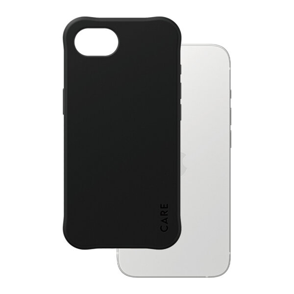 CARE Case Fashionable Samba w. MagSafe. black iPhone 16e