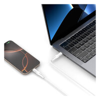 4smarts USB-C Kabel PrimeCord 60W 1.5m. wei