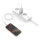 4smarts USB-C Kabel PrimeCord 60W 1.5m. wei
