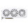 RX 9060 XT 16GB XFX Radeon Mercury OC Gaming GDDR6 3 Fan white