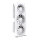 RX 9060 XT 16GB XFX Radeon Mercury OC Gaming GDDR6 3 Fan white