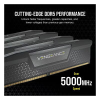 64GB PC 6600 CL32 CORSAIR KIT (2x32GB) VENGEANCE Black retail