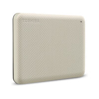Toshiba Storage Canvio Advance 1 TB, Externe Festplatte (beige, Micro-USB-B 3.2 Gen 1 (5 Gbit/s))