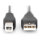 DIGITUS USB 2.0 Anschlusskabel Typ A -B St/St 3.0m sw