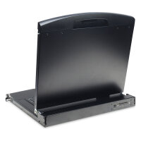 Digitus 19" LCD KVM-Konsole, 16-Port CAT 5, US-Tastatur