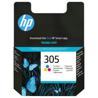 HP 305 Tri-color Original Ink Cartridge
