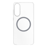 Yuchuan Clear Magnet Case Qi2 fr Galaxy S25 Edge,...