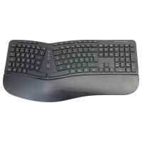CONCEPTRONIC Wireless Keyboard+Mouse,ergo,Layout deutsch sw