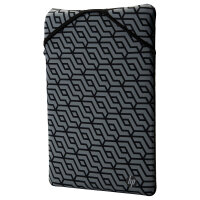 HP Reversible Tasche Sleeve 14" GeoMuster/Schwarz