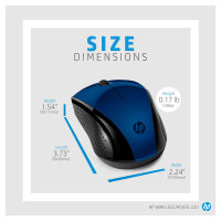 HP Wireless Mouse 220 Lumiere Blue