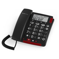 amplicomms BIGTel 48 Plus, Grotastentelefon Dark Grey