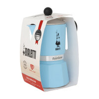 Bialetti Rainbow - Espressokocher - hellblau - für 3 Tassen