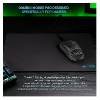 INCA Gaming Mauspad IMP-020, 270x350x3mm, schwarz