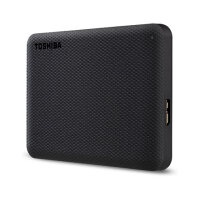 4 TB Toshiba Storage Canvio Advance, Externe Festplatte (schwarz, Micro-USB-B 3.2 Gen 1 (5 Gbit/s))