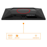 AOC 62,2cm (24,5") 25G4SRE 16:09 2xHDMI+DP black/red
