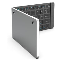 INCA Tastatur + Maus IBK-579BT BT 3.0 Mini-Größe, faltbar, 5-10m silver