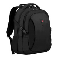 WENGER Sidebar Notebook Rucksack fuer 35,8 bis 39,6cm 14,1 bis 15,6Zoll Tablet Laptop 2 seitliche Taschen schwarz