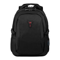 WENGER Sidebar Notebook Rucksack fuer 35,8 bis 39,6cm 14,1 bis 15,6Zoll Tablet Laptop 2 seitliche Taschen schwarz