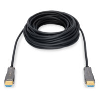 DIGITUS HDMI AOC Hybrid Glasfaserkabel, UHD 4K, 15 m