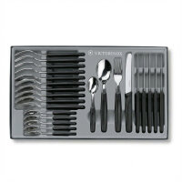 V-6.78 33.24 Swiss Classic 24-tlg. Besteck Set, schwarz