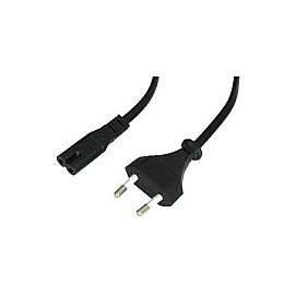 LINDY IEC-Netzkabel Euro-Netzstecker-IEC 320 C7 3m