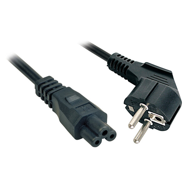 LINDY IEC-Netzkabel 320-C5 f - Schuko m 5m