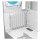 Midi COUGAR Airface FLO, ARGB, Weiß
