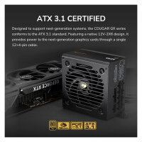 850W COUGAR Netzteil GR 850W ATX3.1/ PCIE 5.1/ 80 Plus Gold