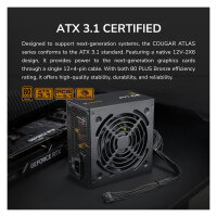 750W COUGAR Netzteil ATLAS 750W ATX3.1 / 80 Plus Bronze