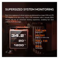 K COUGAR CPU Wasserkühlung Poseidon Vistek Pro 360,ARGB,Weiß