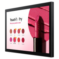 Samsung QB13C-T - 33 cm (13") LED interaktive Digital Signage - mit Touchscreen (Multi-Touch) - Tizen OS - 1080p 1920 x 1080 - Schwarz