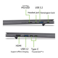 Acer Aspire 16 AI OLED A16-52M-75LW 16" WUXGA+ OLED Core Ultra 7 258V 32GB/1TB Win11