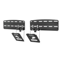 Neomounts TV Wandhalterung 43 85 Zoll ultra flach fixiert schwarz WL30 265BL1