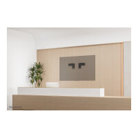 Neomounts TV Wandhalterung 43 85 Zoll ultra flach fixiert schwarz WL30 265BL1