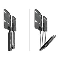 Neomounts TV Wandhalterung 43 85 Zoll ultra flach fixiert schwarz WL30 265BL1