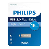 STICK Philips USB 2.0 16GB Moon Vintage Silver