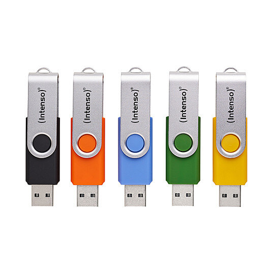 STICK Intenso Office Line 32GB USB STICK 3.2 Multipack x5 bunt