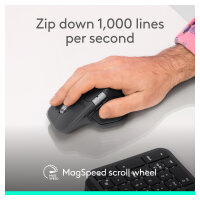 Logitech MX Master 4 for Business - GRAPHITE - 2.4GHZ/BT Business Version