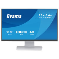 54,6 cm/21,5" (1920x1080) iiyama ProLite T2252MSC-W2AG 16:9 IPS 5 ms Touch10pt HDMI DisplayPort USB-Hub Speakers VESA White